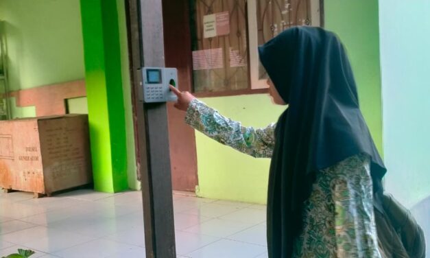 Efektifitas Absen masuk & pulang dengan fingger print